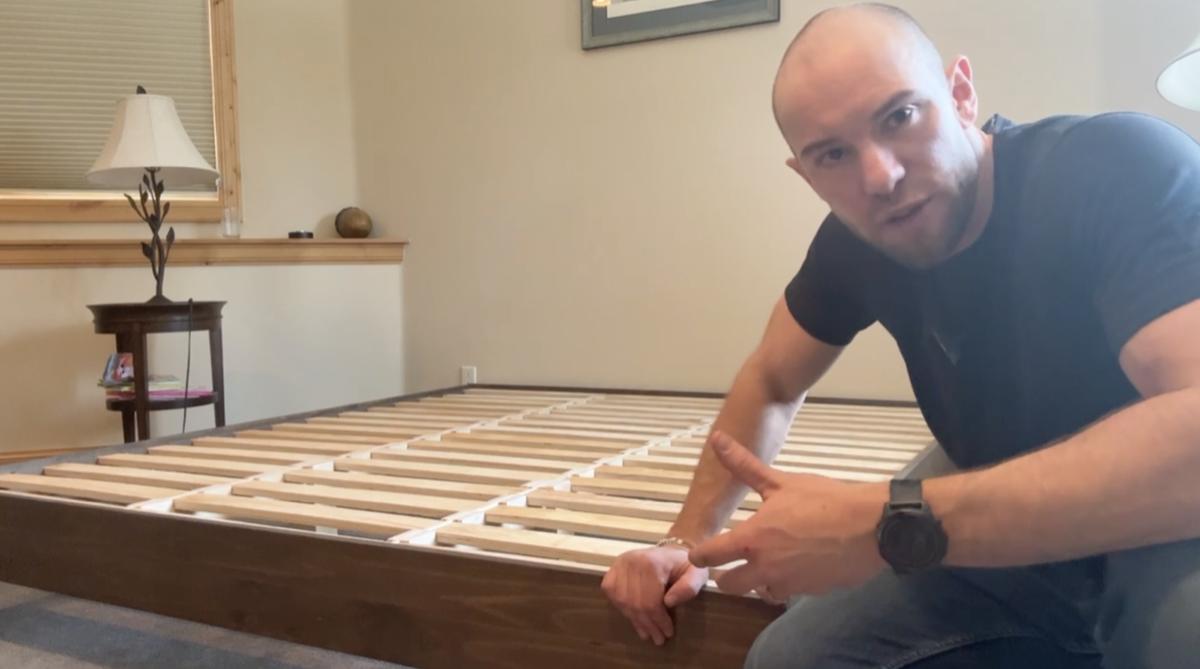 Birchboard bed frame after 4 years of use